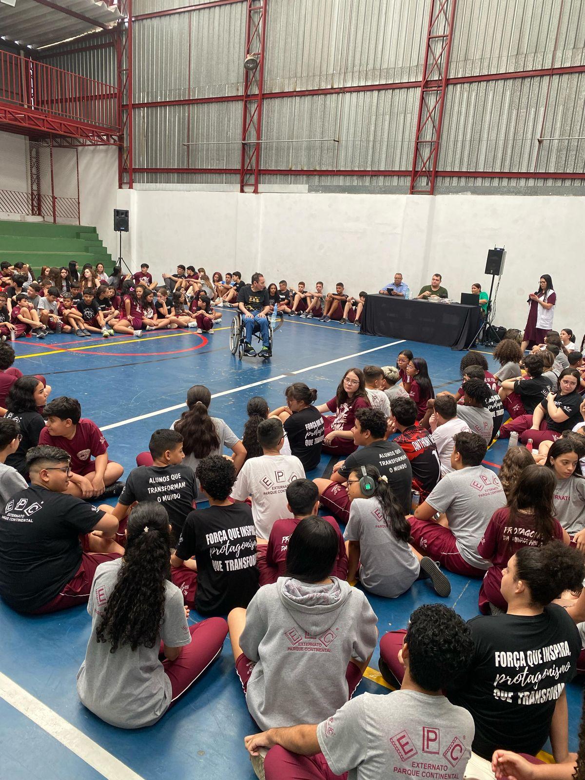 Palestra no Colégio Parque Continental